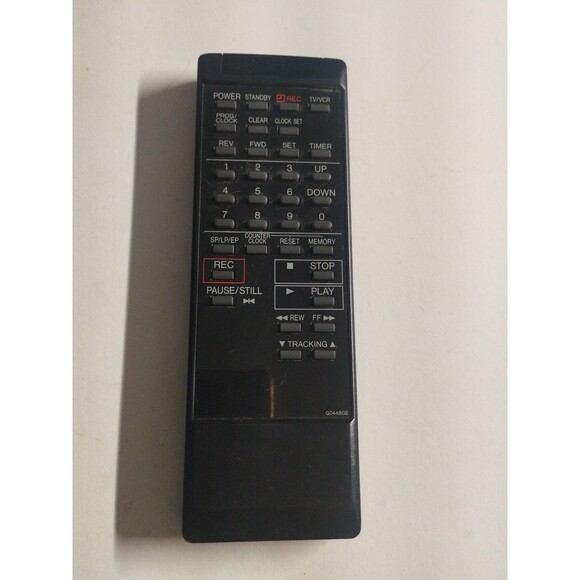 SHARP G0448GE - VCR Remote Control - Tested & Works - Picture 1 of 3